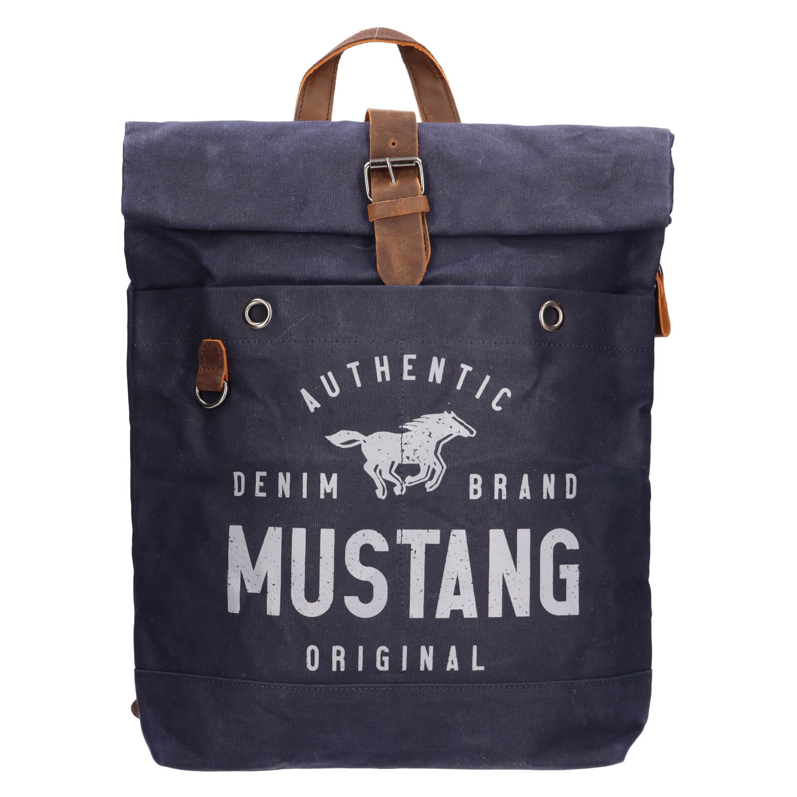 Image of Velký trendy batoh Mustang Lindr - modrá CZ