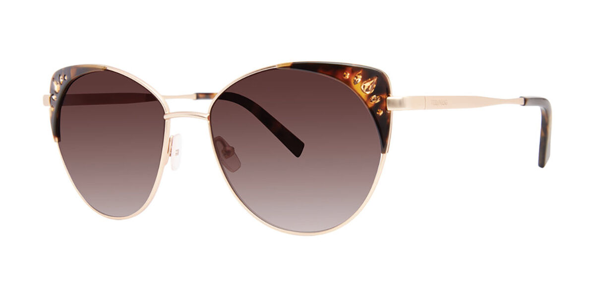 Image of Vera Wang Seema Tortoise Óculos de Sol Feminino Dourados BRLPT