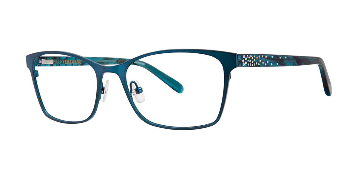 Image of Vera Wang Skyler Teal Óculos de Grau Azuis Masculino PRT