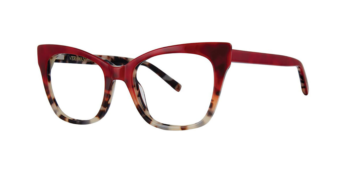 Image of Vera Wang V558 Garnet 51 Tortoiseshell Męskie Okulary Korekcyjne PL