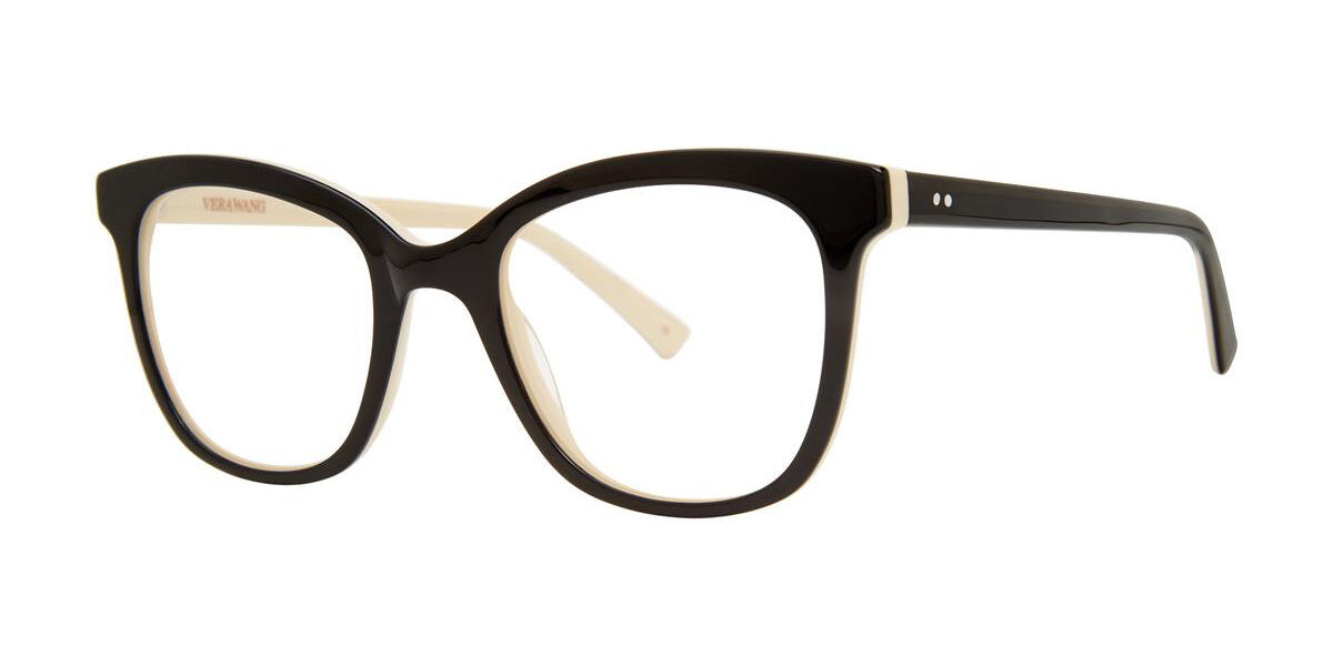 Image of Vera Wang V584 Noir 50 Czarne Damskie Okulary Korekcyjne PL