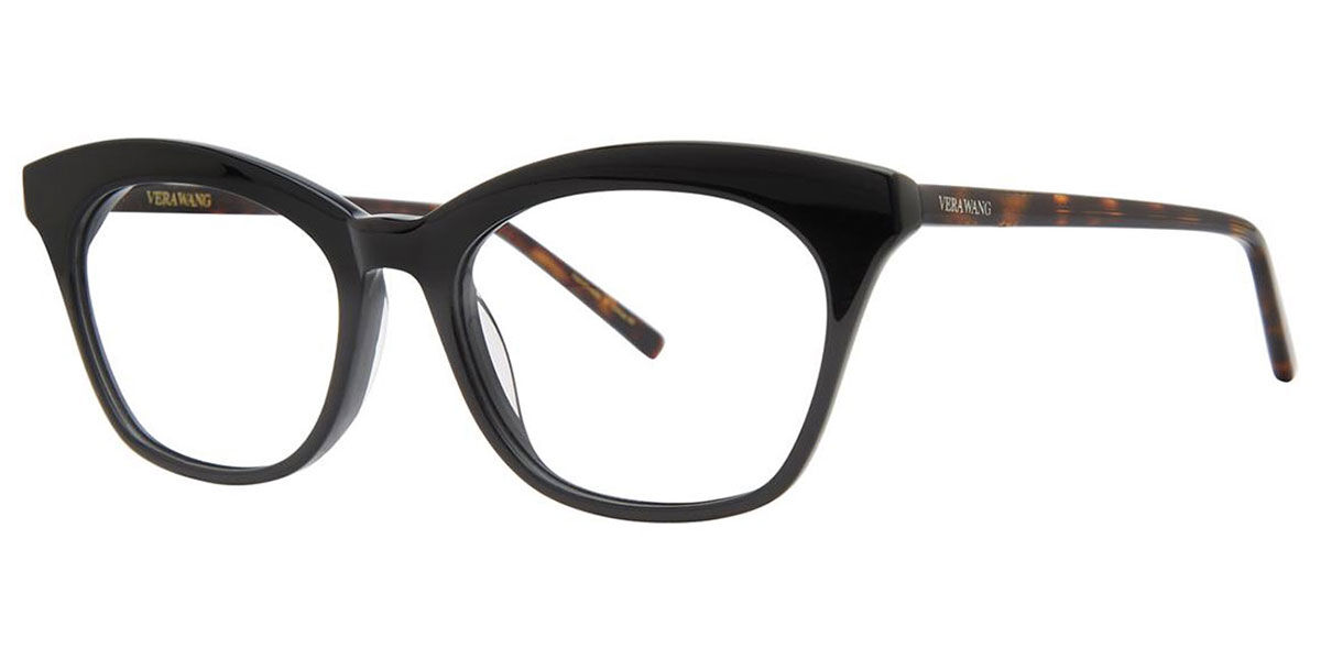 Image of Vera Wang V588 Czarne 52 Czarne Damskie Okulary Korekcyjne PL