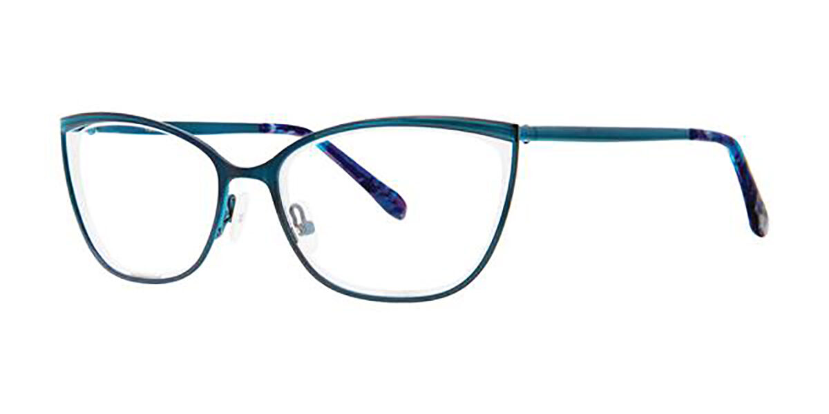 Image of Vera Wang VA34 Teal 54 Niebieskie Damskie Okulary Korekcyjne PL