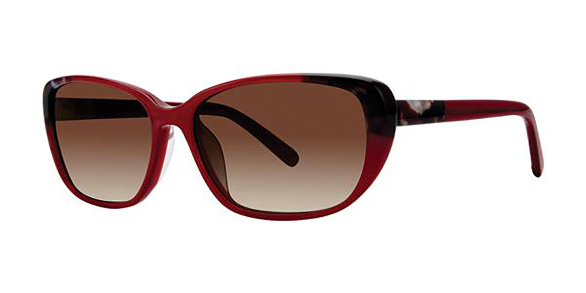 Image of Vera Wang VAS1 Scarlet Tortoise Óculos de Sol Vermelhos Feminino BRLPT