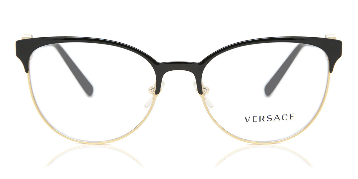 Image of Versace VE1271 1433 Óculos de Grau Pretos Feminino BRLPT