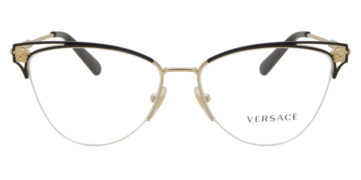 Image of Versace VE1280 1433 Óculos de Grau Dourados Feminino PRT