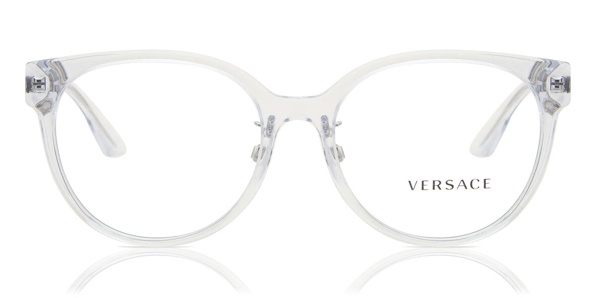 Image of Versace VE3302D Asian Fit 148 Óculos de Grau Brancos Feminino PRT