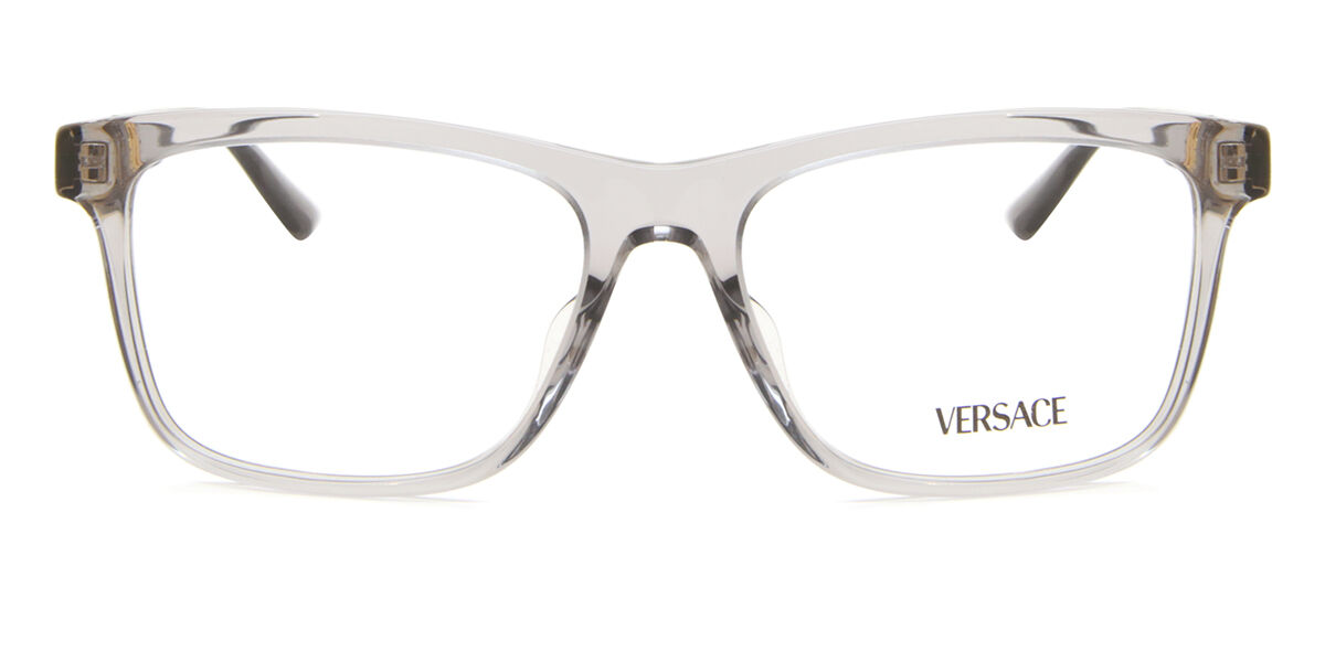 Image of Versace VE3319F Asian Fit 593 55 Genomskinliga Glasögon (Endast Båge) Män SEK