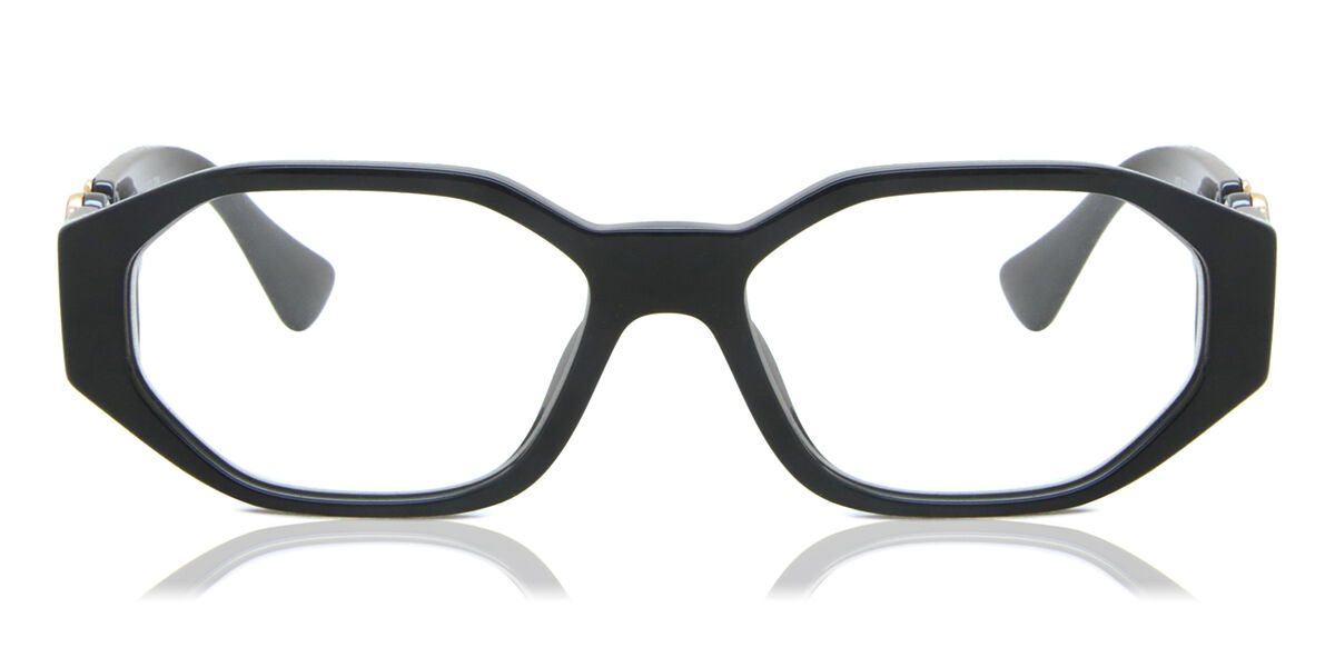 Image of Versace VE3320U GB1 Óculos de Grau Pretos Masculino BRLPT