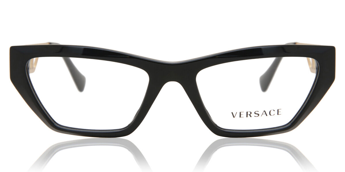 Image of Versace VE3327U GB1 Óculos de Grau Pretos Feminino BRLPT