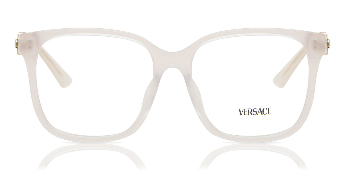 Image of Versace VE3332D Asian Fit 5391 55 Vita Glasögon (Endast Båge) Kvinna SEK