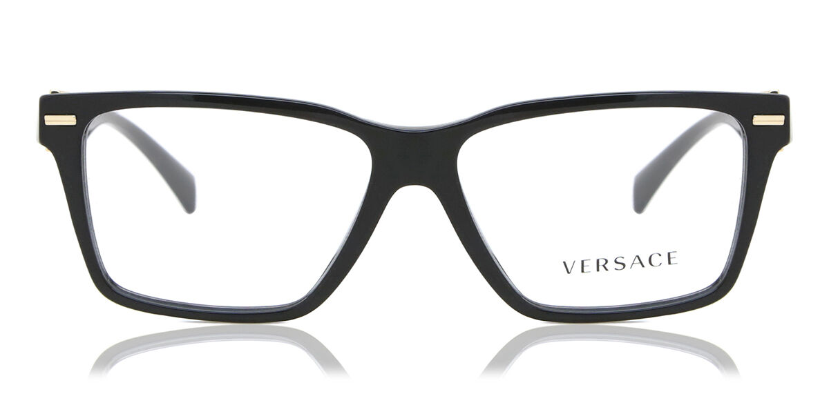 Image of Versace VE3335 GB1 Óculos de Grau Pretos Feminino PRT