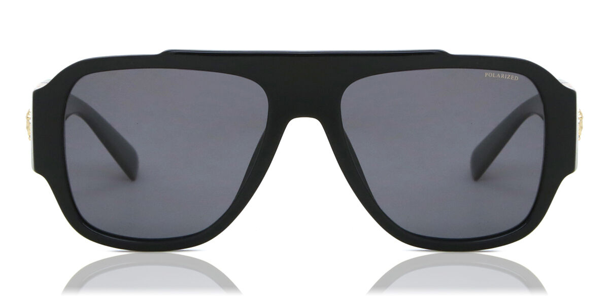 Image of Versace VE4436U Polarized GB1/81 Óculos de Sol Pretos Masculino BRLPT