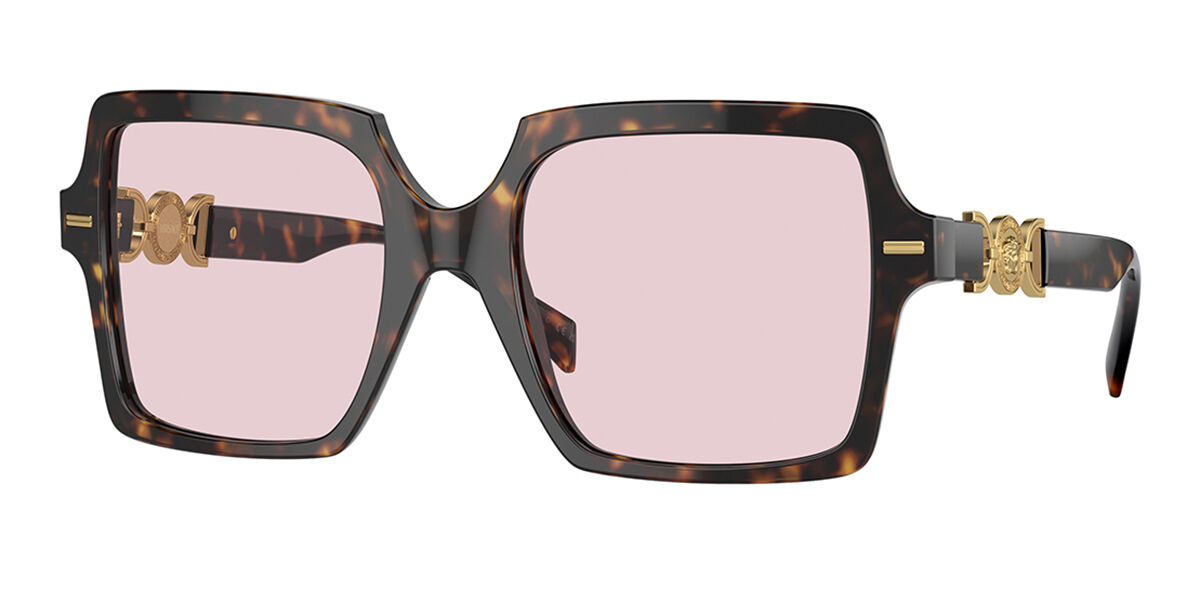 Image of Versace VE4441 108/P5 55 Lunettes De Soleil Femme Tortoiseshell FR