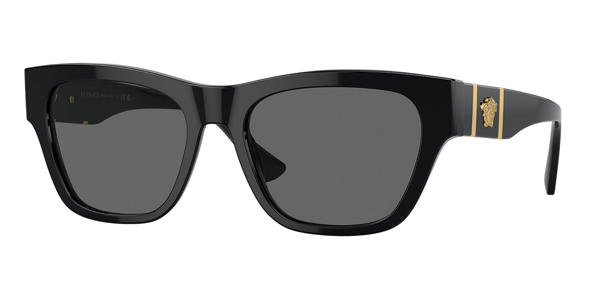 Image of Versace VE4457 GB1/87 55 Lunettes De Soleil Homme Noires FR