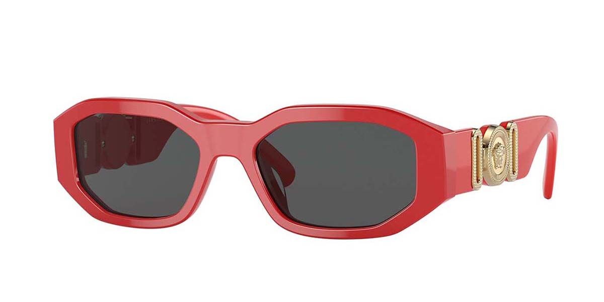 Image of Versace VK4429U para Criança 506587 Óculos de Sol Vermelhos para Criança BRLPT