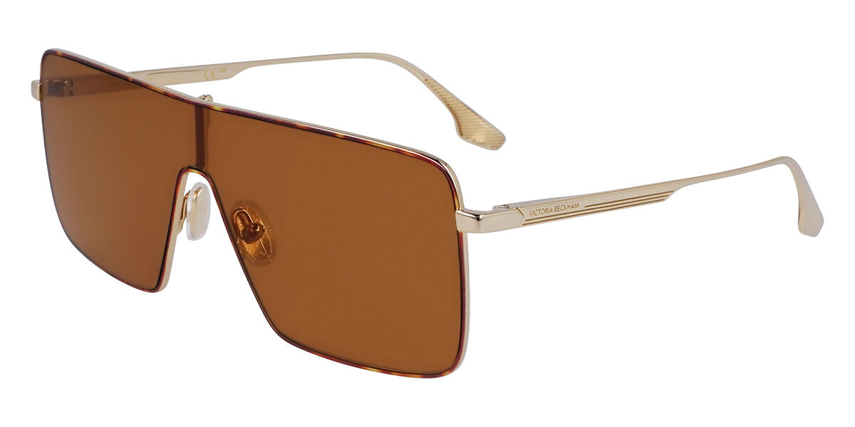 Image of Victoria Beckham VB238S 723 Óculos de Sol Dourados Feminino BRLPT