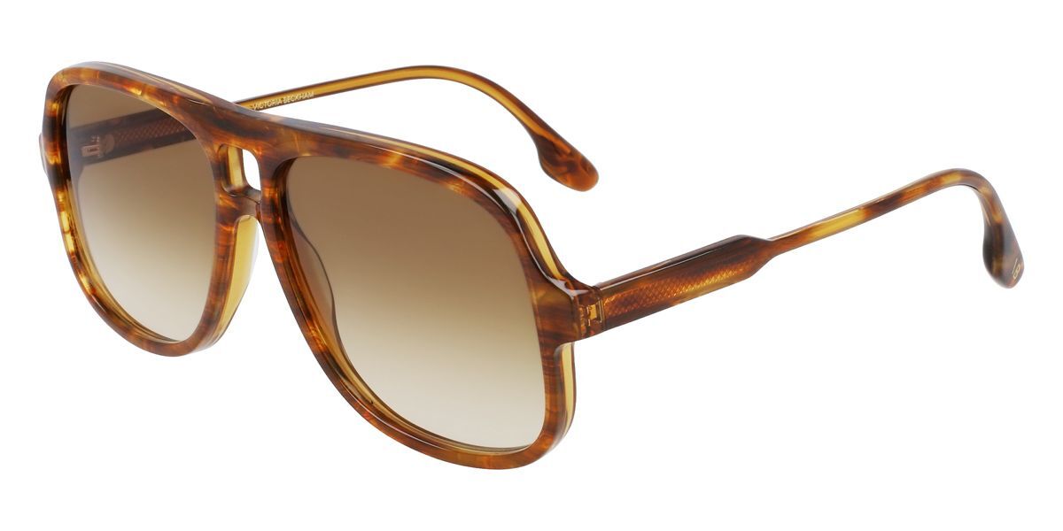 Image of Victoria Beckham VB620S 240 59 Lunettes De Soleil Femme Marrons FR