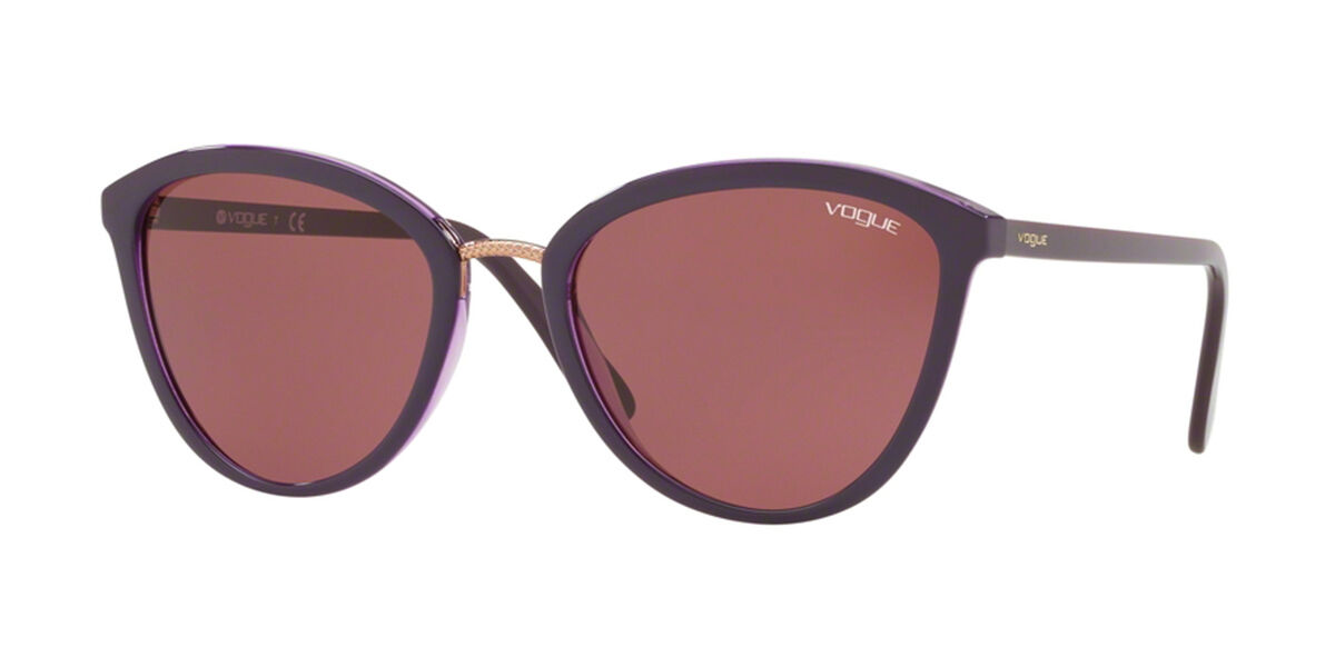 Image of Vogue Óculos de Grau VO5270S 240975 Óculos de Sol Purple Feminino PRT