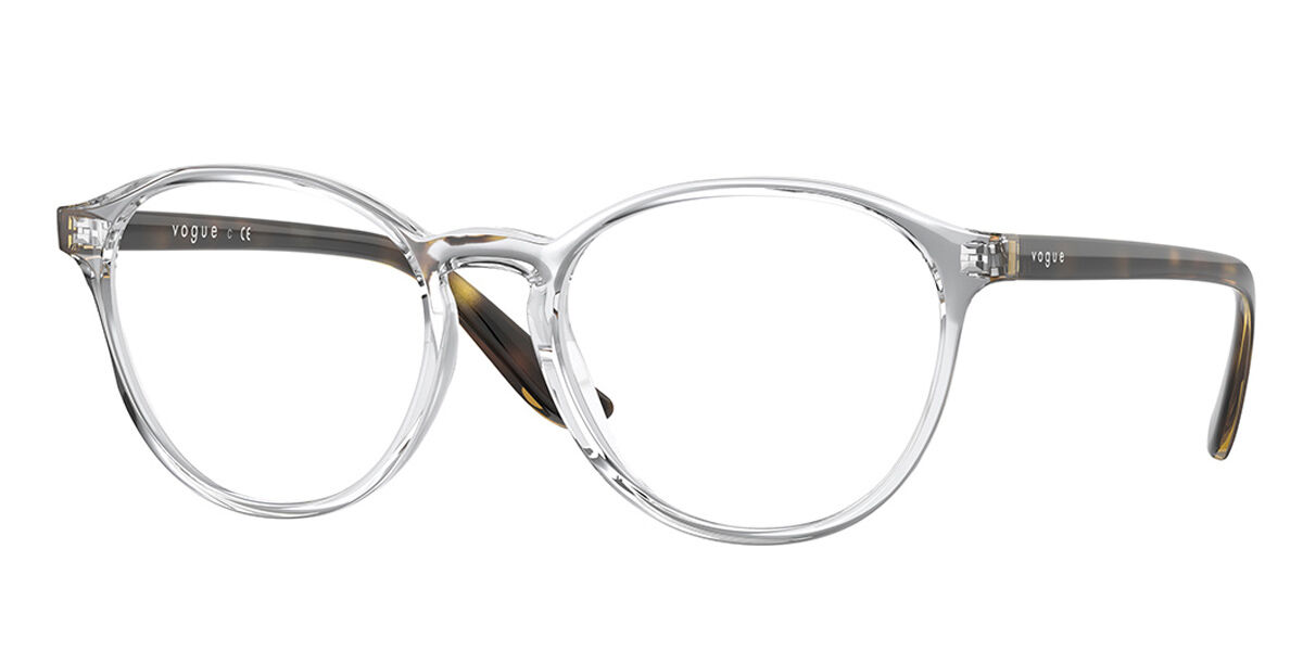Image of Vogue Óculos de Grau VO5372F Asian Fit W745 Óculos de Grau Transparentes Feminino PRT
