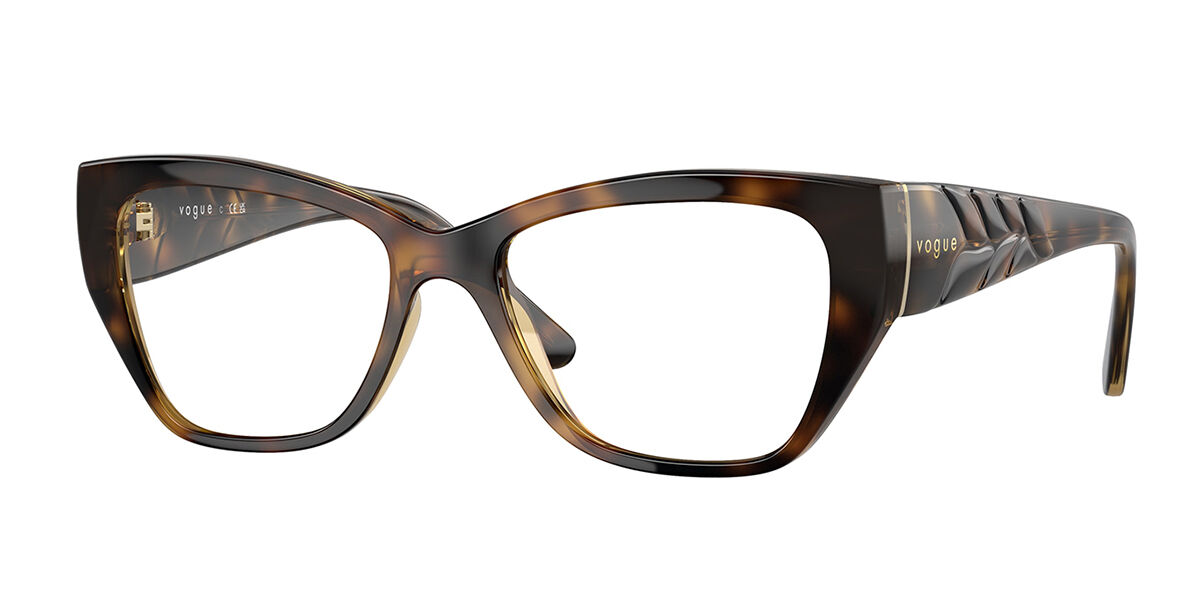 Image of Vogue Okulary Korekcyjne VO5483 W656 52 Tortoiseshell Damskie Okulary Korekcyjne PL