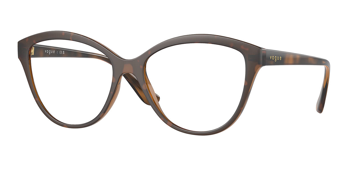 Image of Vogue Okulary Korekcyjne VO5489 2386 54 Tortoiseshell Damskie Okulary Korekcyjne PL