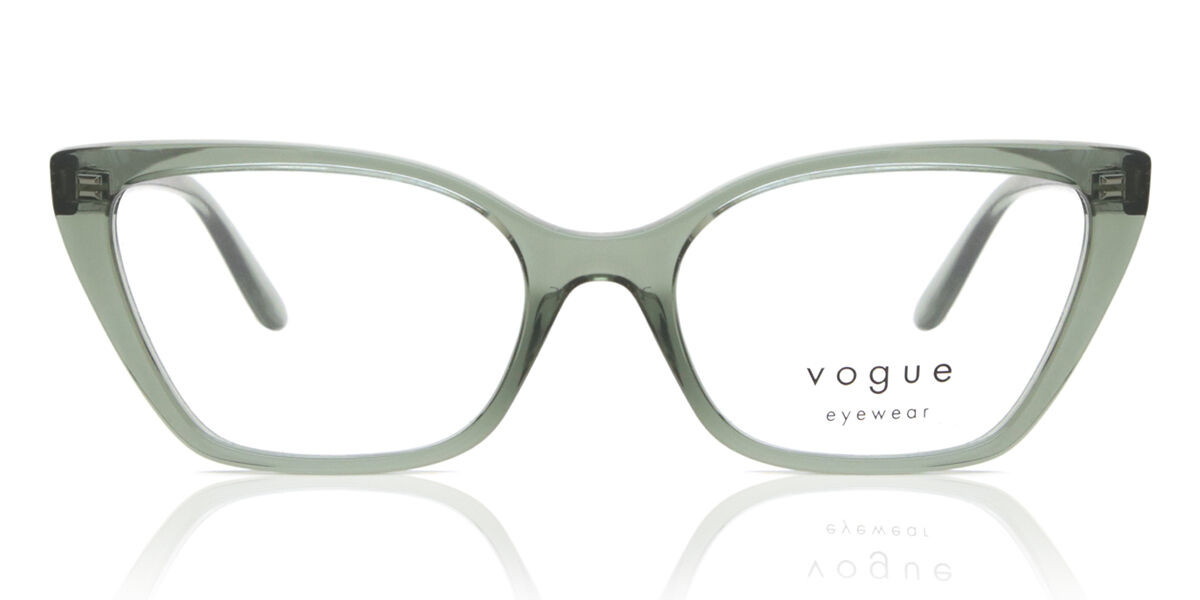 Image of Vogue Okulary Korekcyjne VO5519 3086 54 Zielone Damskie Okulary Korekcyjne PL