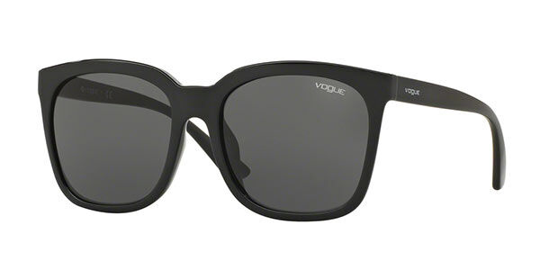 Image of Vogue Óculos de Grau VO5068SD Asian Fit W44/87 Óculos de Sol Pretos Feminino PRT