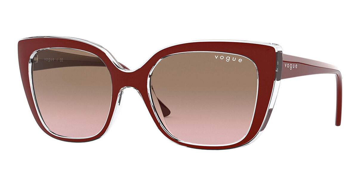 Image of Vogue Óculos de Grau VO5337SF Asian Fit 284314 Óculos de Sol Vinho Feminino PRT
