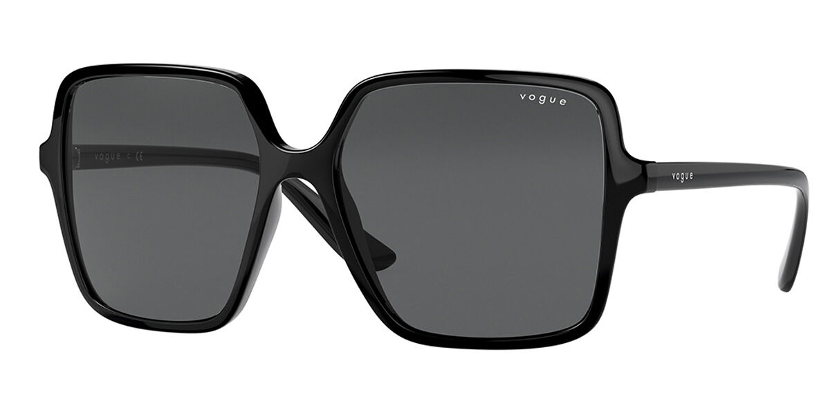 Image of Vogue Óculos de Grau VO5352SF Formato Asiático W44/87 Óculos de Sol Pretos Feminino BRLPT