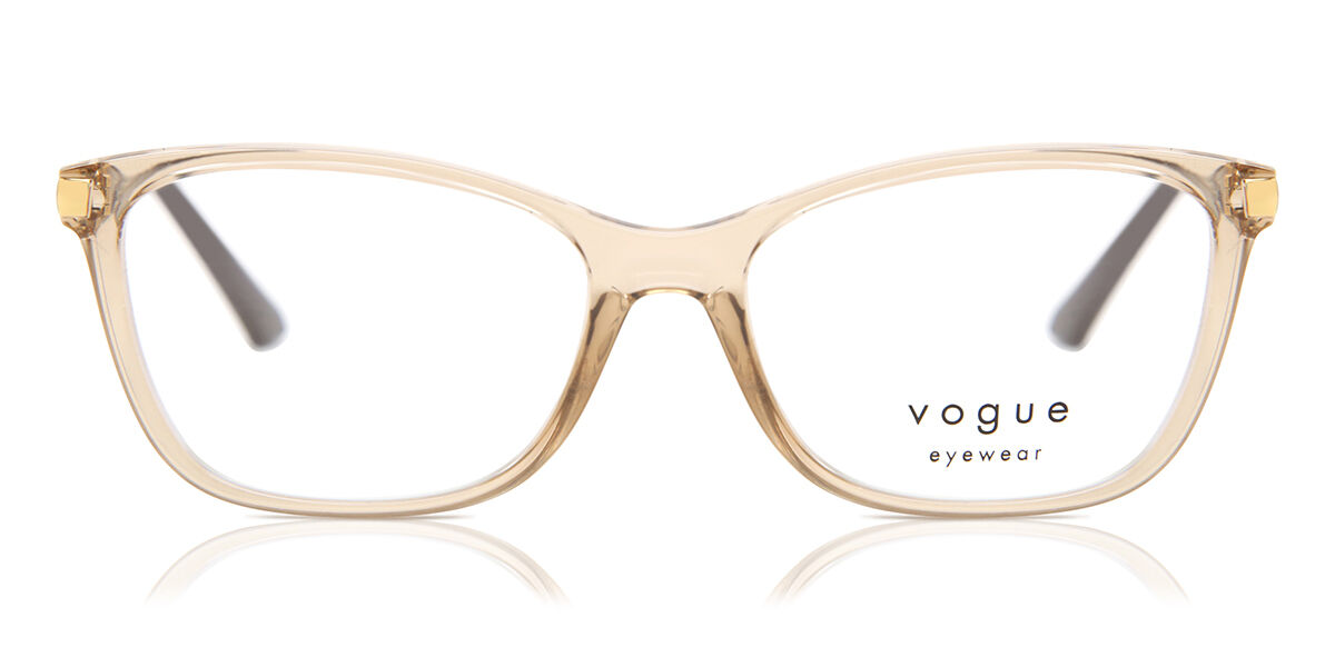 Image of Vogue Óculos de Grau VO5378 2826 Óculos de Grau Marrons Feminino BRLPT