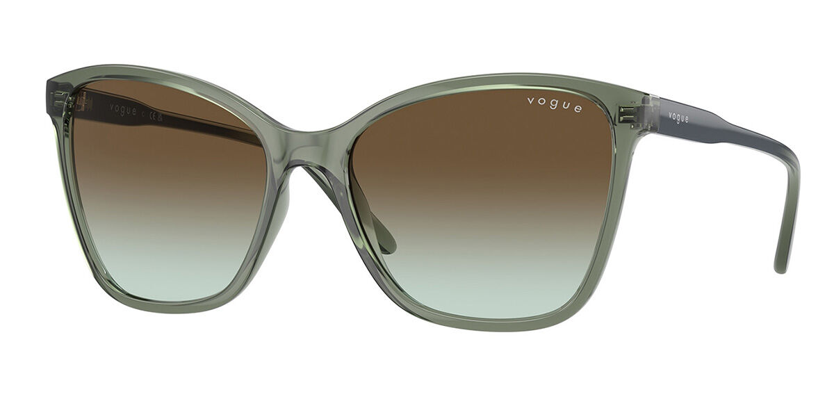 Image of Vogue Óculos de Grau VO5520S 3086E8 Óculos de Sol Verdes Feminino BRLPT