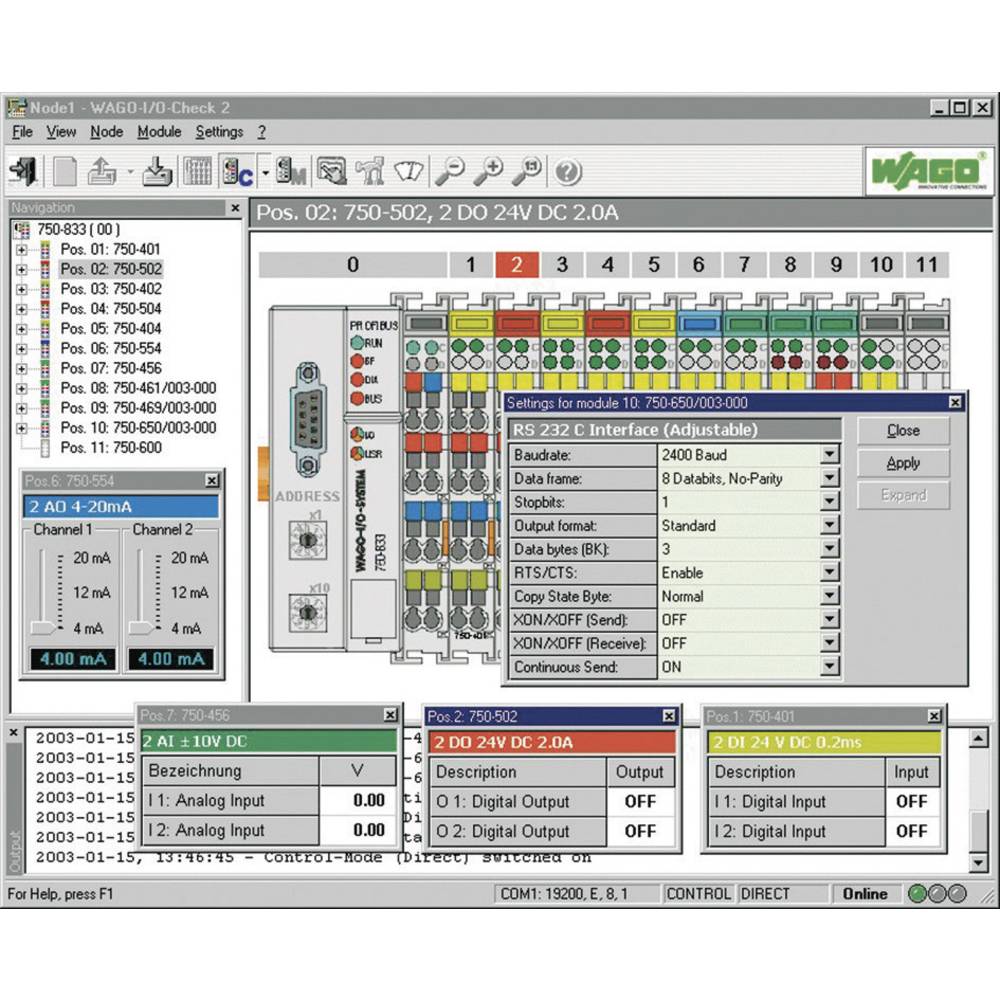 Image of WAGO 759-302 PLC software 759-302 1 pc(s)