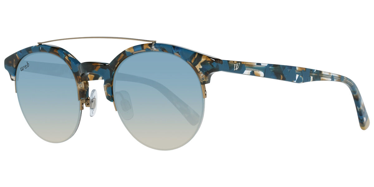 Image of Web WE0192 55W 49 Lunettes De Soleil Homme Bleues FR