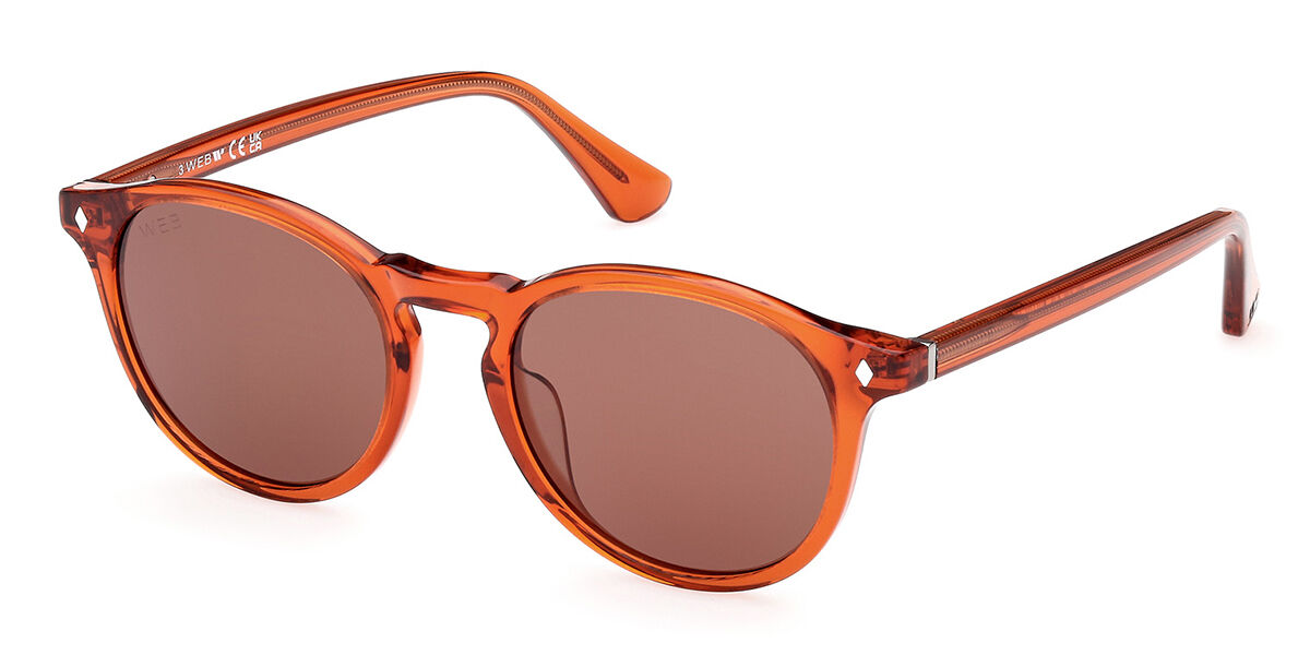 Image of Web WE0328 42S 50 Lunettes De Soleil Homme Oranges FR