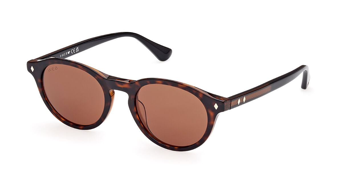 Image of Web WE0337 56E 50 Lunettes De Soleil Homme Tortoiseshell FR