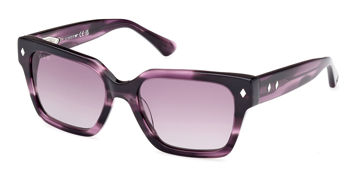 Image of Web WE0351 83Z Óculos de Sol Tortoiseshell Feminino BRLPT