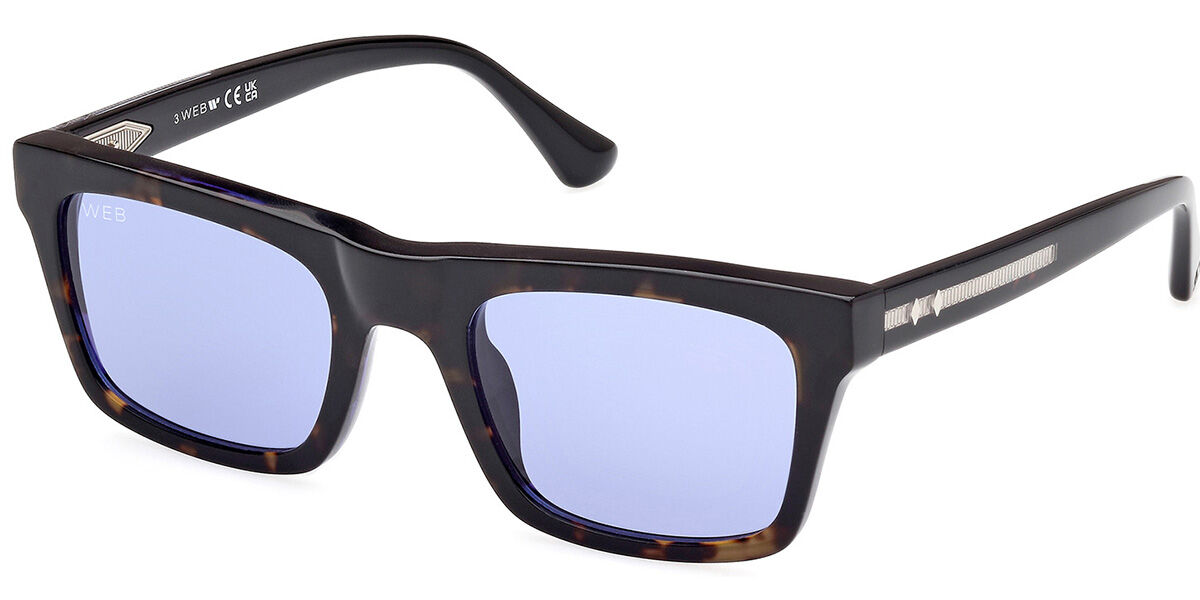 Image of Web WE0362 56V Óculos de Sol Tortoiseshell Masculino PRT