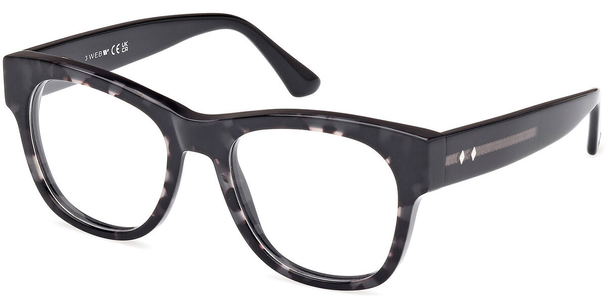 Image of Web WE5423 056 Óculos de Grau Tortoiseshell Masculino BRLPT