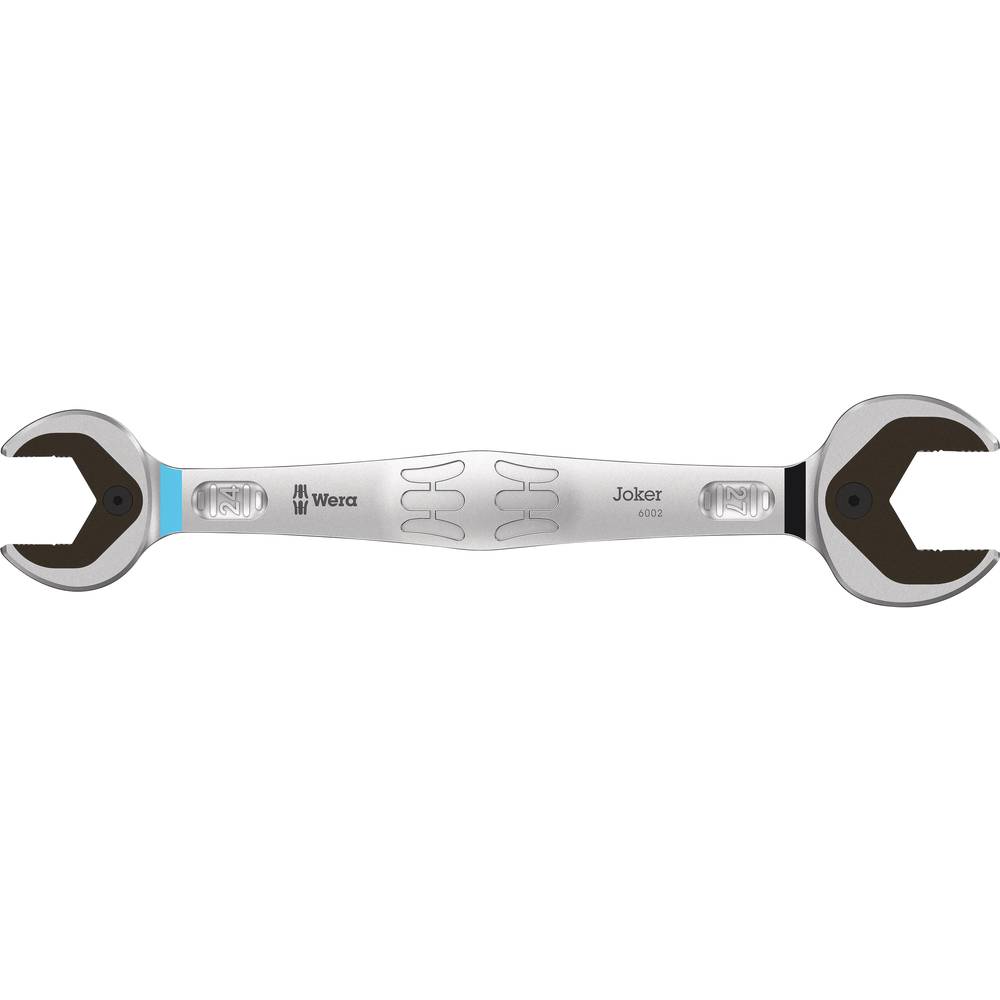 Image of Wera 05020262001 6002 Joker Double Double-ended open ring spanner 24 - 27 mm DIN ISO 1711-1
