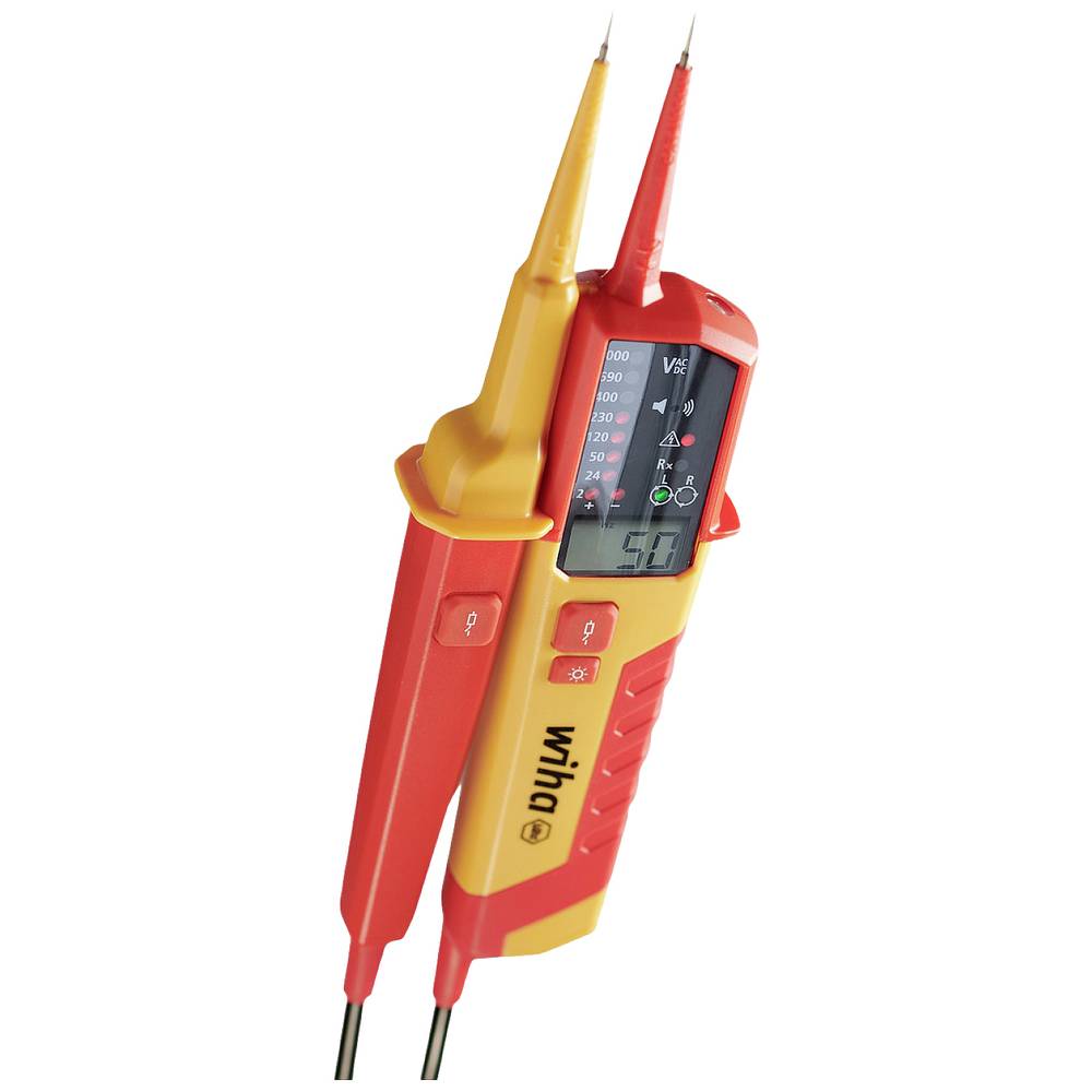 Image of Wiha 45217 Voltage and continuity tester CAT III 1000 V CAT IV 600 V LED Acoustic