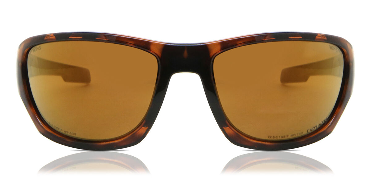 Image of Wiley X CLIMB CAPTIVATE™ Polarized ACCLM04 56 Sköldpaddemönstradeshell Solglasögon Män SEK