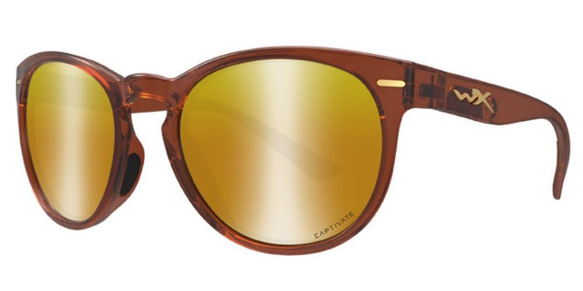 Image of Wiley X Covert CAPTIVATE™ Polarized AC6CVT04 56 Bruna Solglasögon Män SEK