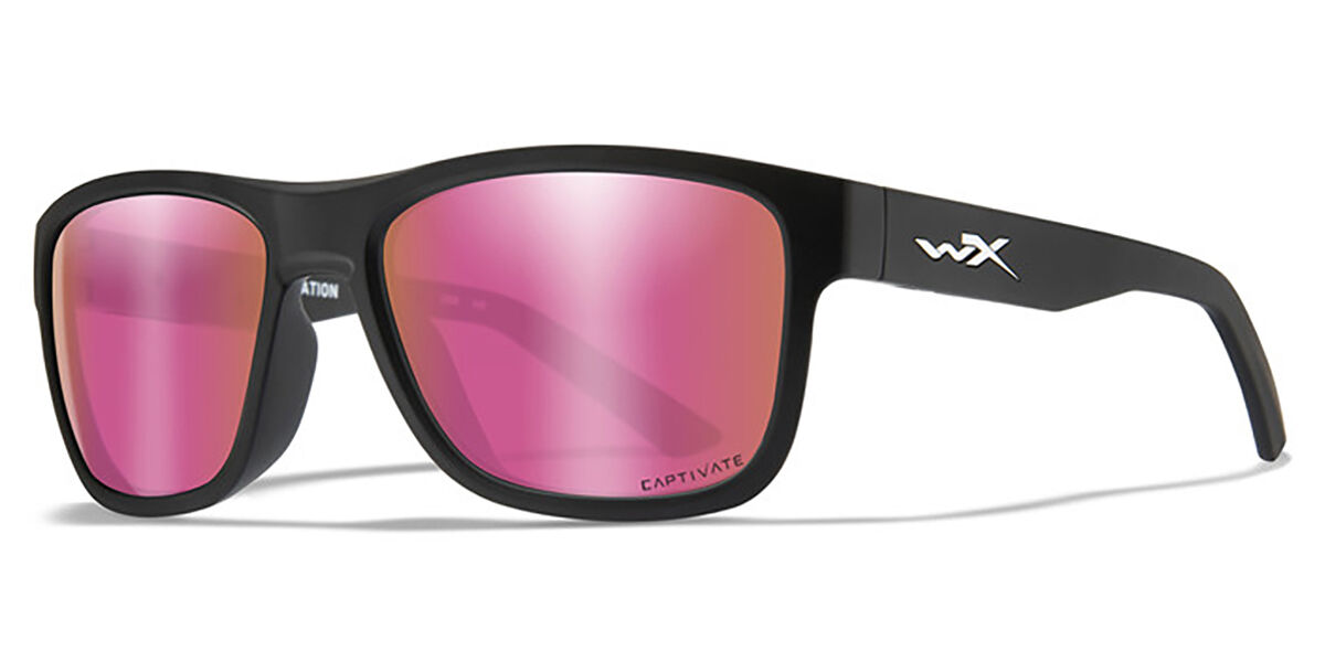 Image of Wiley X Ovation CAPTIVATE™ Polarized AC6OVN10 Óculos de Sol Pretos Masculino BRLPT