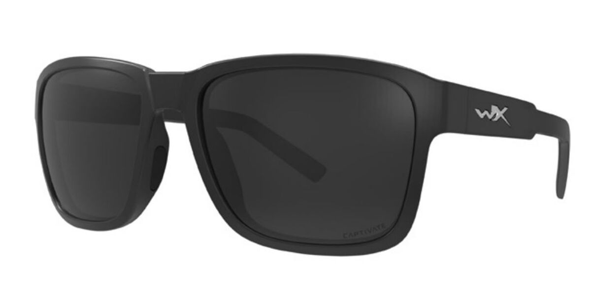 Image of Wiley X Trek CAPTIVATE™ Polarized AC6TRK08 Óculos de Sol Pretos Masculino BRLPT