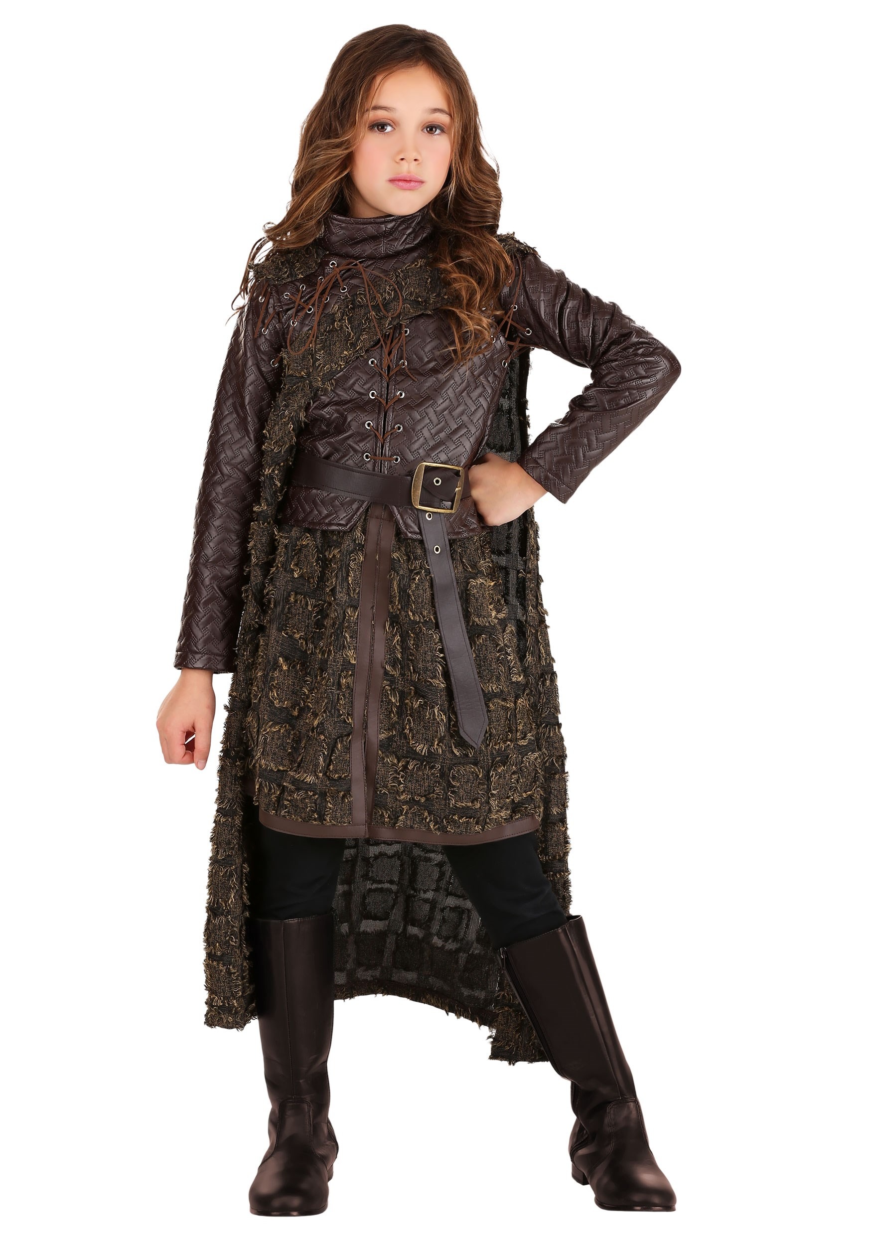 Image of Winter Warrior Girls Costume ID FUN6363CH-L