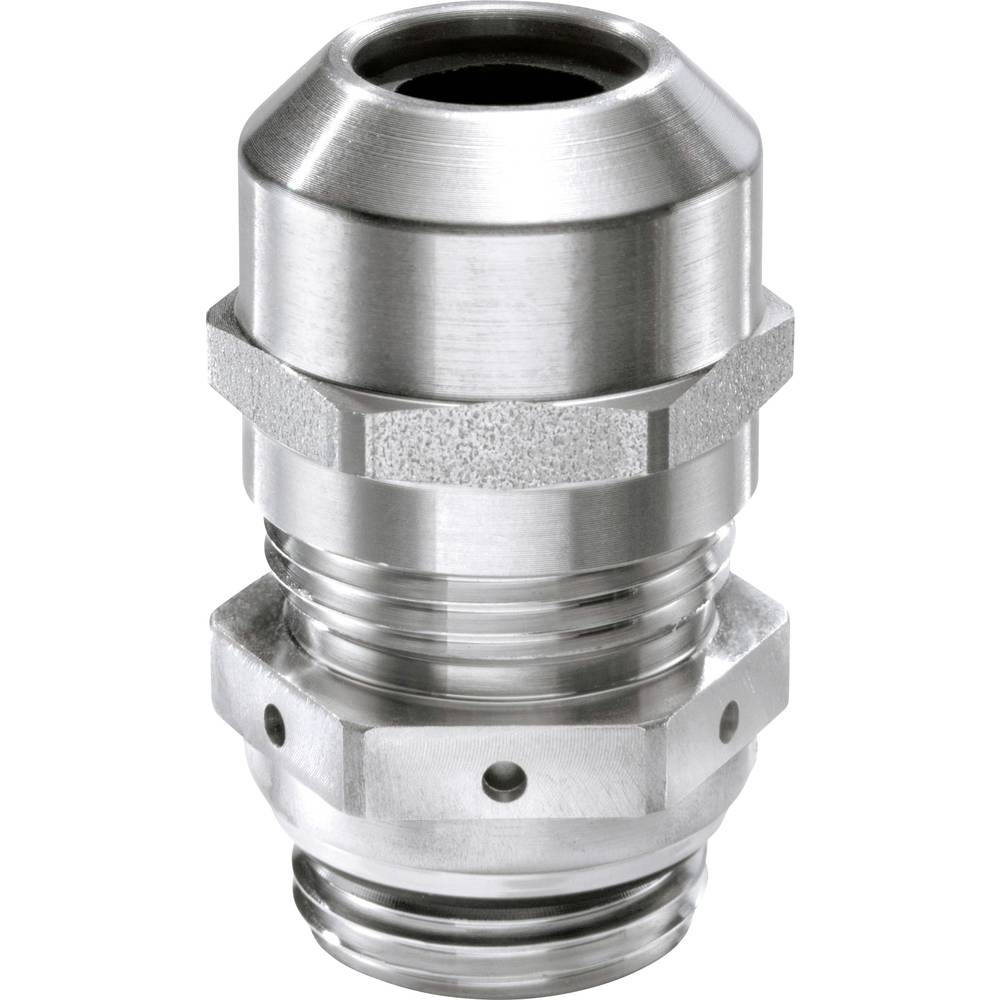 Image of Wiska 10105923 Cable gland shockproof with strain relief with seal M32 Steel (stainless) Ecru 1 pc(s)