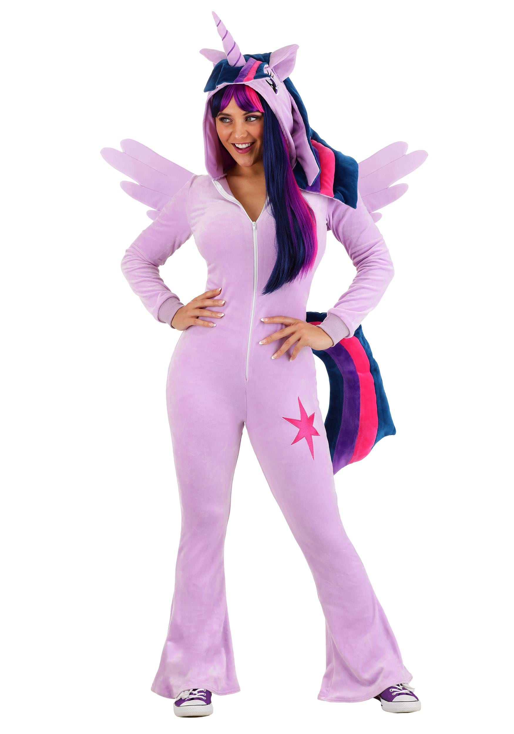 Image of Women's My Little Pony Twilight Sparkle Jumpsuit Costume ID FUN2073AD-XL