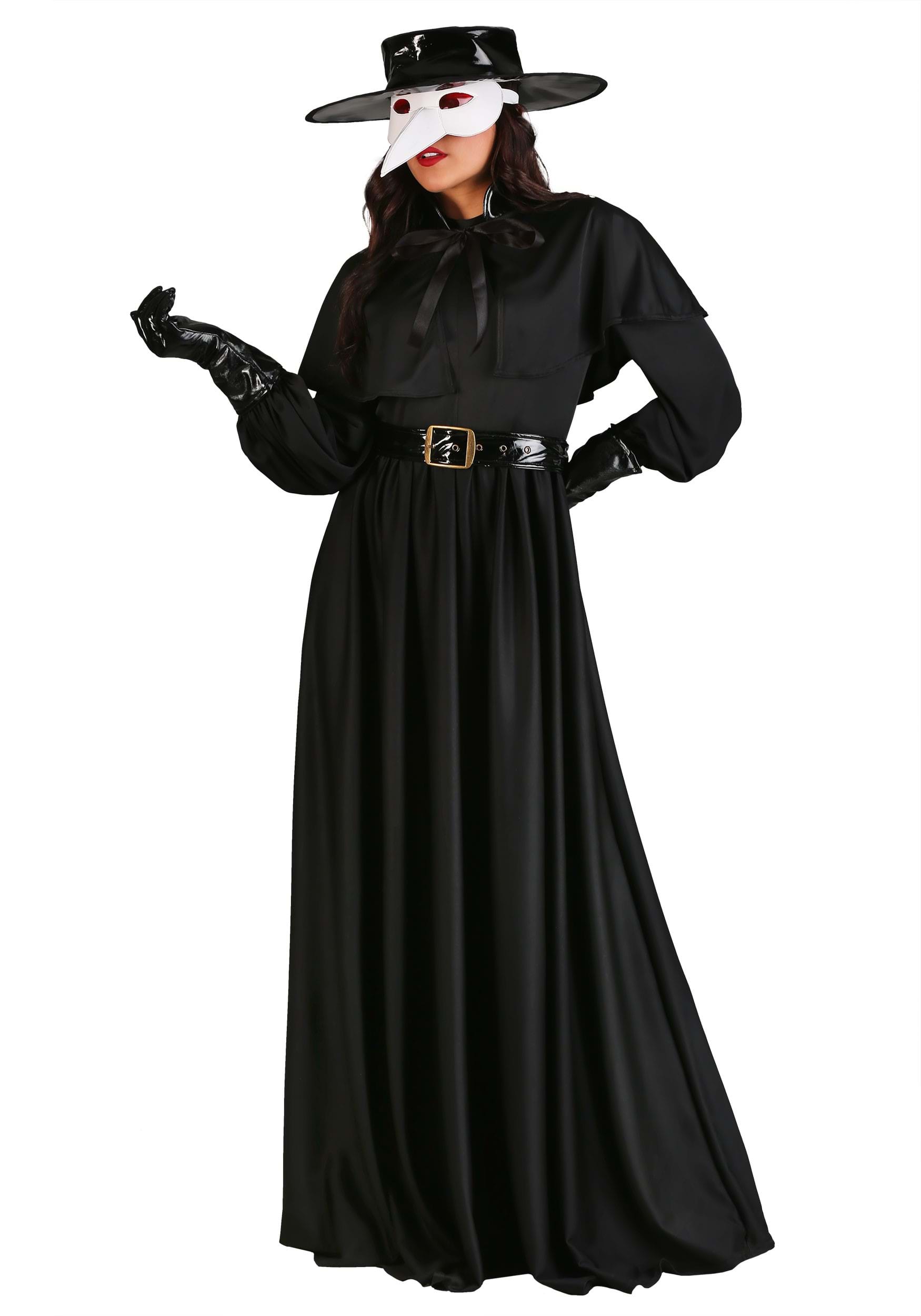 Image of Womens Plague Doctor Costume ID FUN7139AD-S