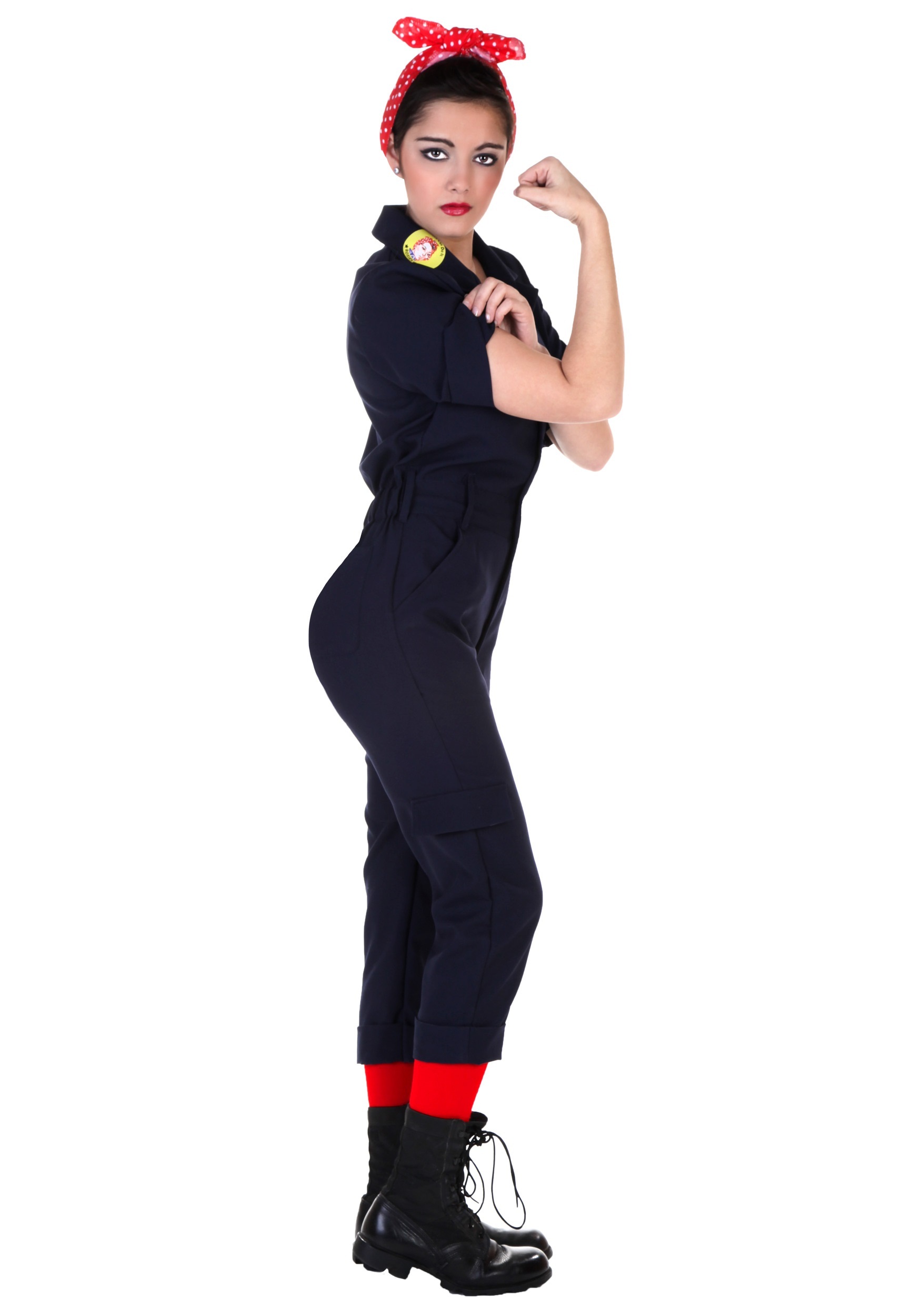 Image of Women's Plus Size Hardworking Lady Costume ID FUN2158PL-3X